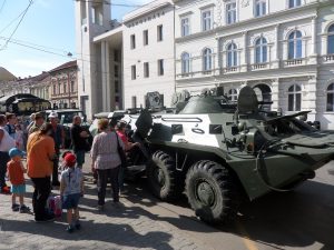 Honvédségi járművek testközelben