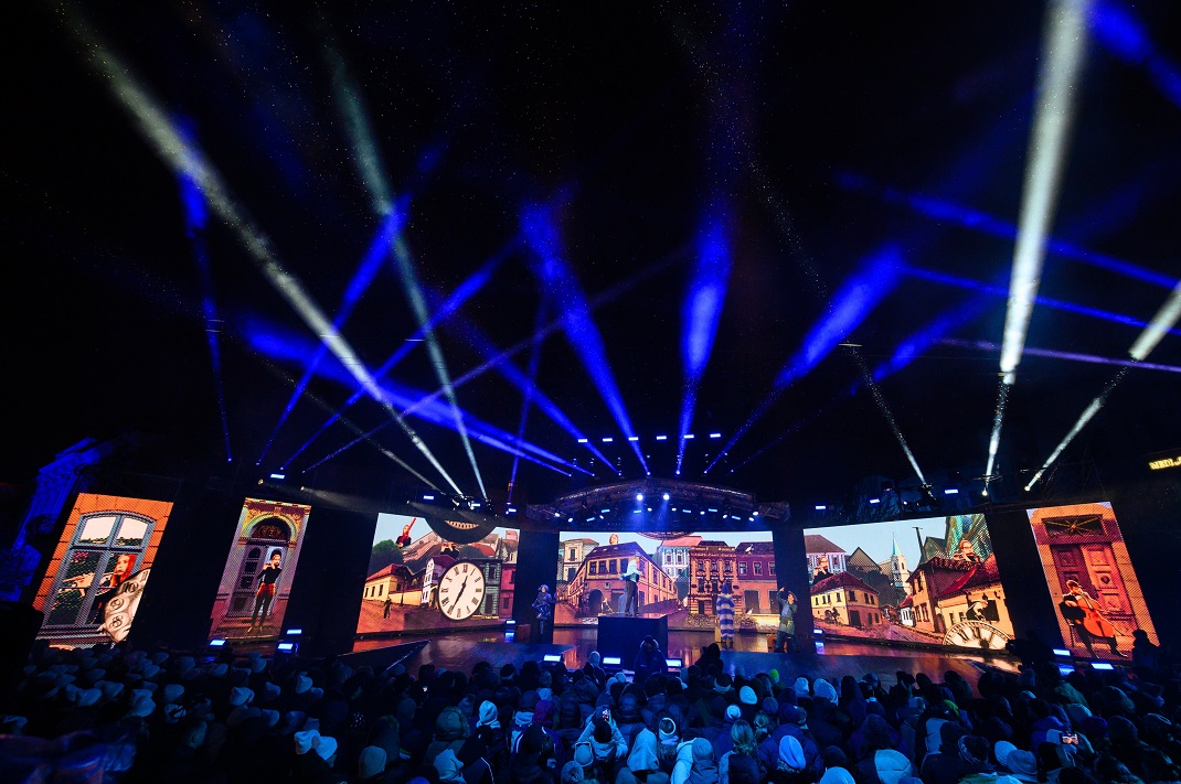 Ünnepi mûsor a Veszprém-Balaton 2023 Európa Kulturális Fõvárosa program megnyitóján