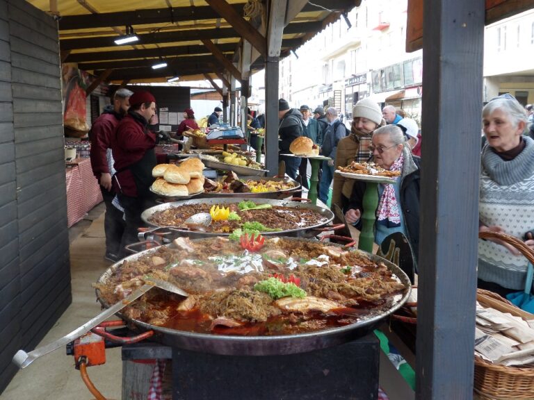 Ételek Miskolci Kocsonyafesztiválon