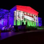 Ünnepi díszben a Magyar Nemzeti Múzeum