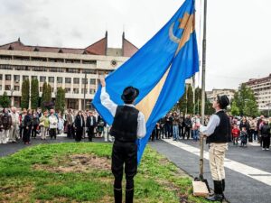 Csíkszereda Székely zászló