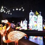 Fényinstallációk a Lampion Fesztiválon