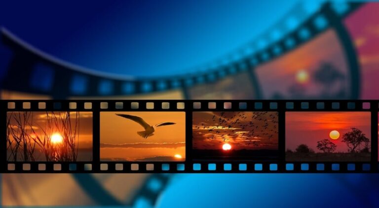 Filmkockák 35 milliméteres tekercsen