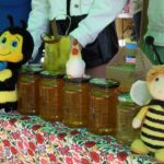 Termelői méz üvegben