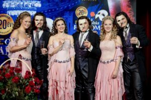 Az operaház fantomja főszereplői a Madách Színházban