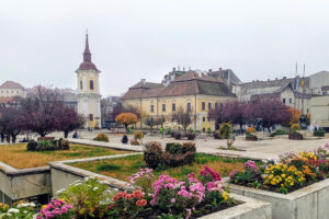 Marosvásárhely belváros ősszel