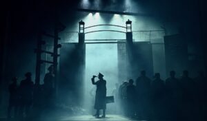 Jelenet a miskolci színház Gettó előadásából