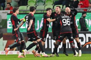 A DVSC labdarúgói meccs közben