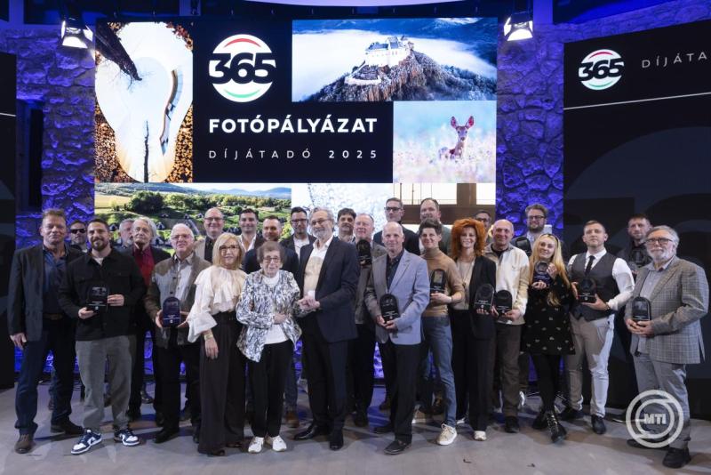 A Magyarország 365 fotópályázat díjátadó ünnepsége