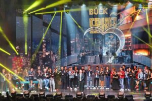 Az Erkel Színház újévi csoportképe