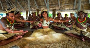 Kiribati lakói újévkor