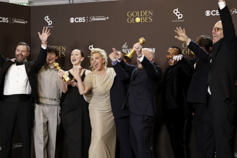 Ünneplés a Golden Globe-díjátadó gálán