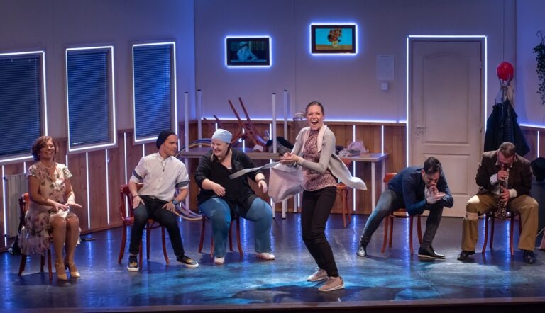 Pillanatkép a Csoportterápia előadásból