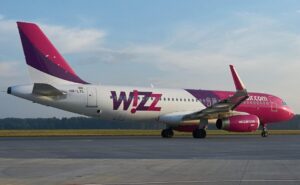 Wizz Air repülőgép