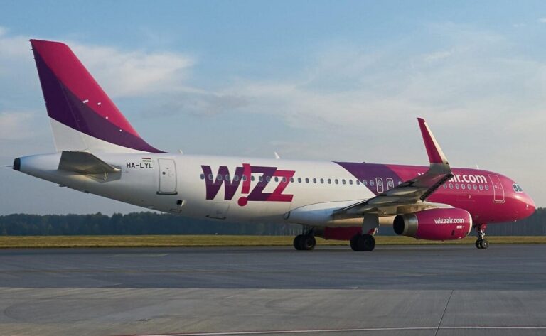 Wizz Air repülőgép