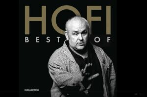 Hofi Géza válogatás albumának borítója
