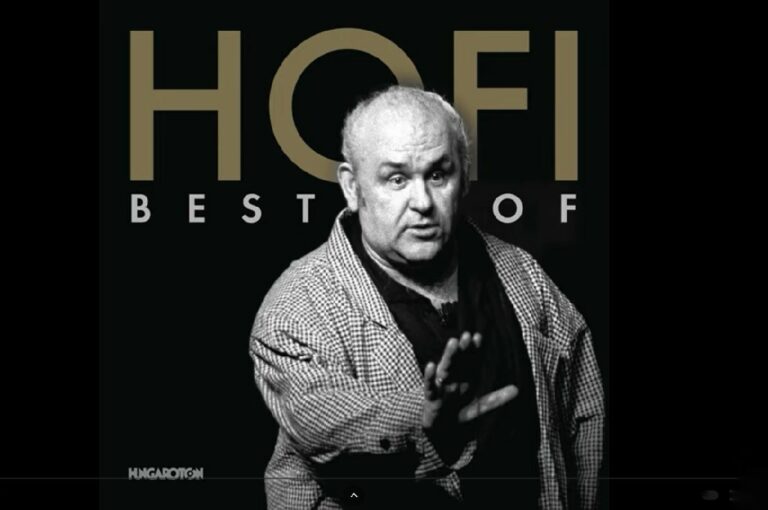 Hofi Géza válogatás albumának borítója