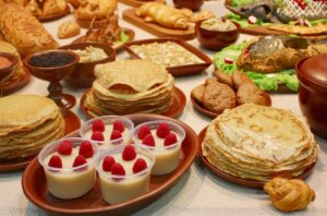 Palacsinták az asztalon