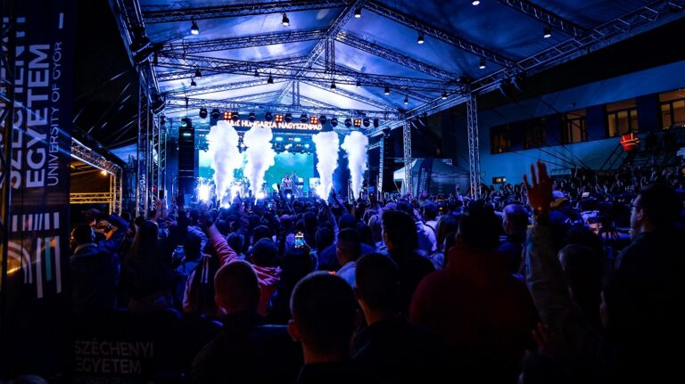 Koncert a Széchenyi István Egyetemen