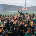 Ünnepelnek az ETO-szurkolók