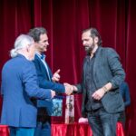 Dolhai Attila (k) és Sarádi Zsolt (j) a Vörösmarty Színház évadzáróján