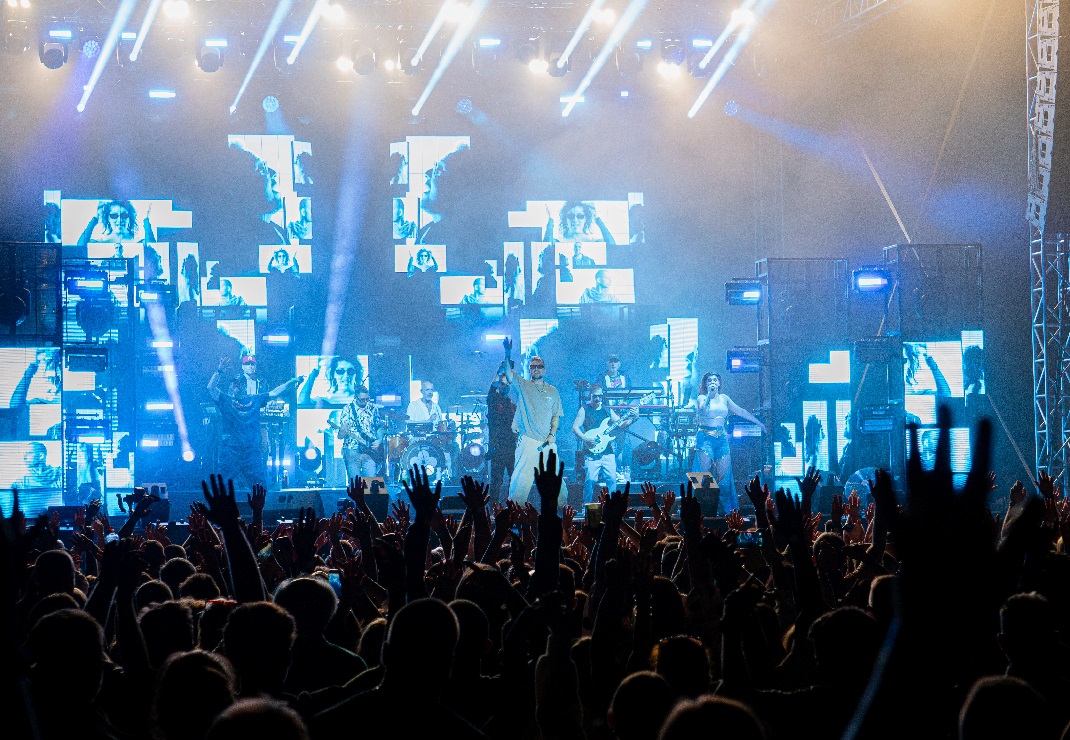 Koncert a Kecskeméti Summer Feszt színpadán