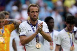 Harry Kane, az angol válogatott csapatkapitánya