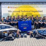 A BME SHARK Team Luna járműve