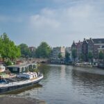 Amszterdam Amstel folyó