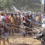 Csatajelenet Mohács 500