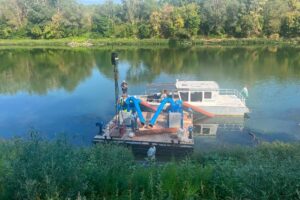Elektromos szivattyúk a Tiszán