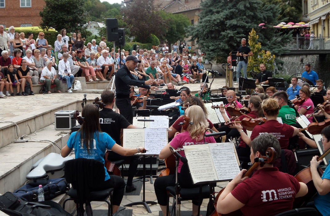 Koncert Szinva terasz Miskolci Szimfonikus Zenekar